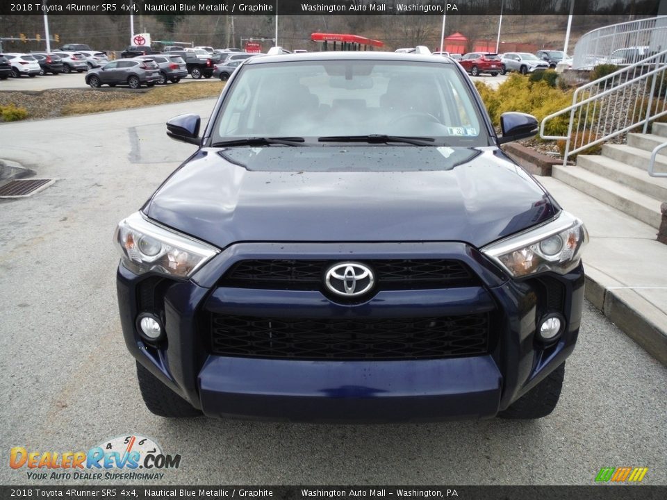 2018 Toyota 4Runner SR5 4x4 Nautical Blue Metallic / Graphite Photo #13