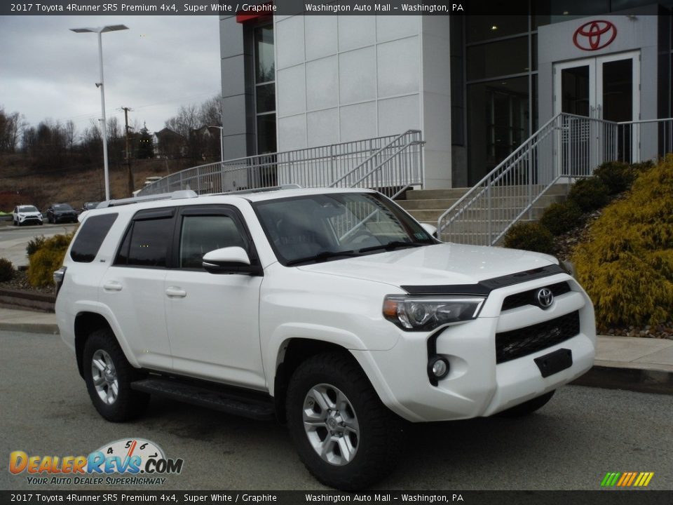 2017 Toyota 4Runner SR5 Premium 4x4 Super White / Graphite Photo #1