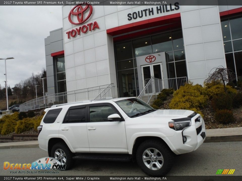 2017 Toyota 4Runner SR5 Premium 4x4 Super White / Graphite Photo #2