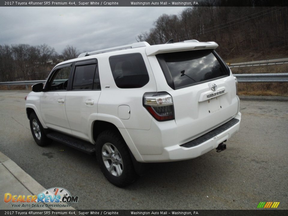 2017 Toyota 4Runner SR5 Premium 4x4 Super White / Graphite Photo #17