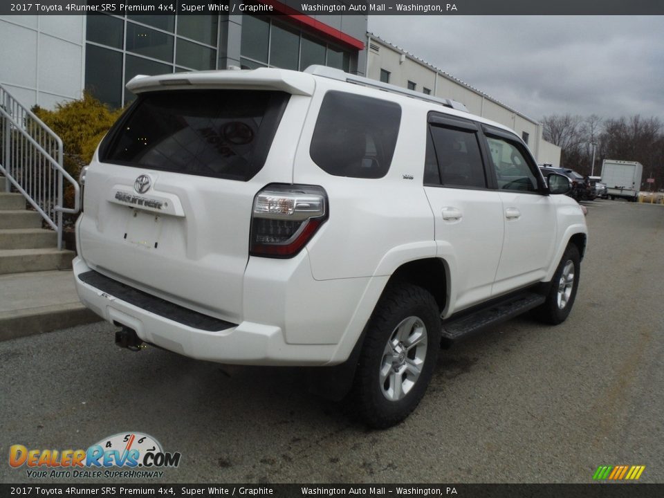 2017 Toyota 4Runner SR5 Premium 4x4 Super White / Graphite Photo #18