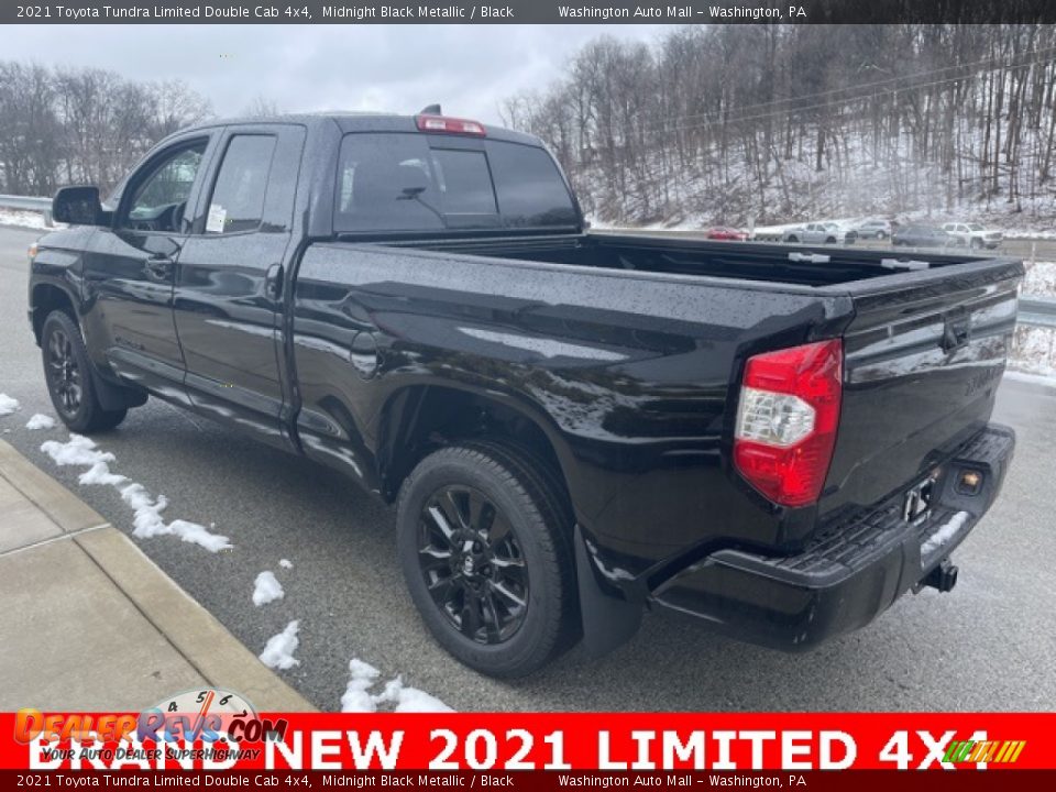 2021 Toyota Tundra Limited Double Cab 4x4 Midnight Black Metallic / Black Photo #2