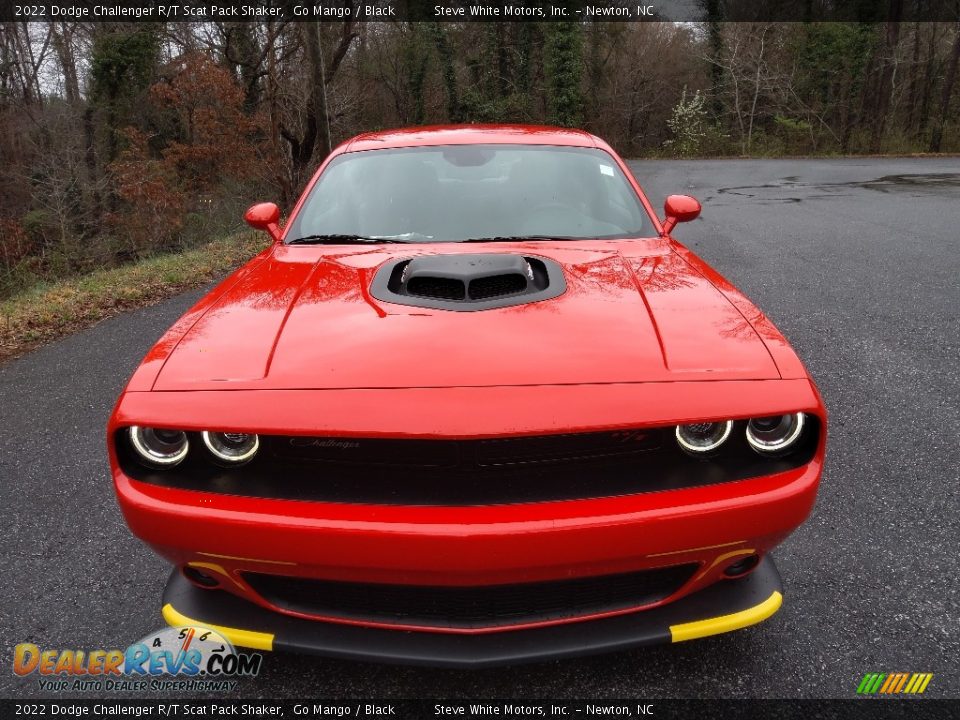 2022 Dodge Challenger R/T Scat Pack Shaker Go Mango / Black Photo #3