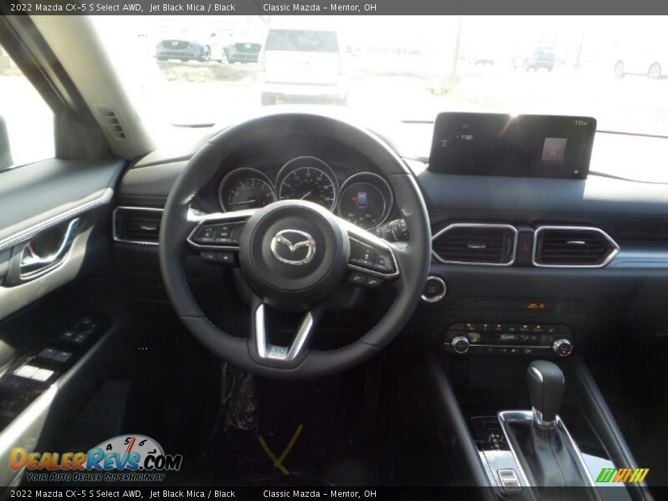 2022 Mazda CX-5 S Select AWD Jet Black Mica / Black Photo #4