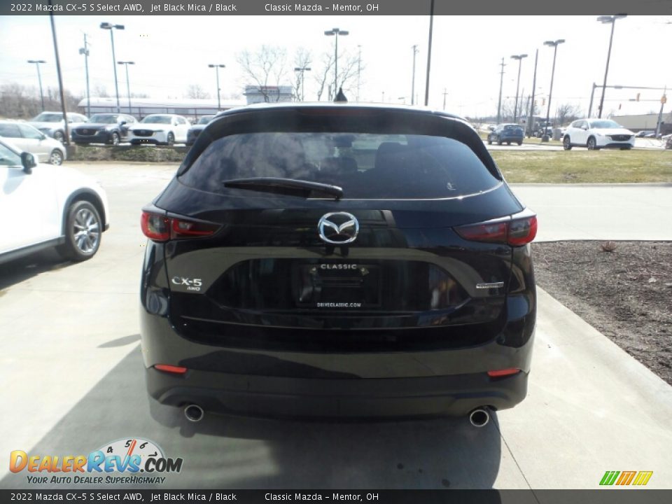 2022 Mazda CX-5 S Select AWD Jet Black Mica / Black Photo #5