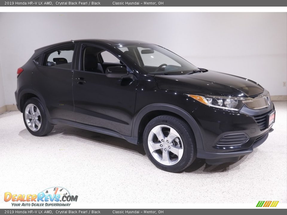 2019 Honda HR-V LX AWD Crystal Black Pearl / Black Photo #1