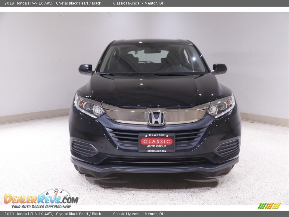 2019 Honda HR-V LX AWD Crystal Black Pearl / Black Photo #2
