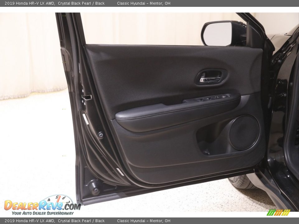 2019 Honda HR-V LX AWD Crystal Black Pearl / Black Photo #4