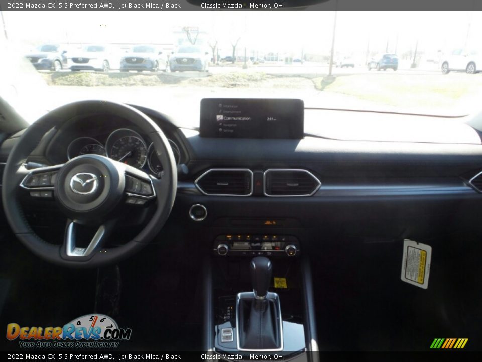 2022 Mazda CX-5 S Preferred AWD Jet Black Mica / Black Photo #3