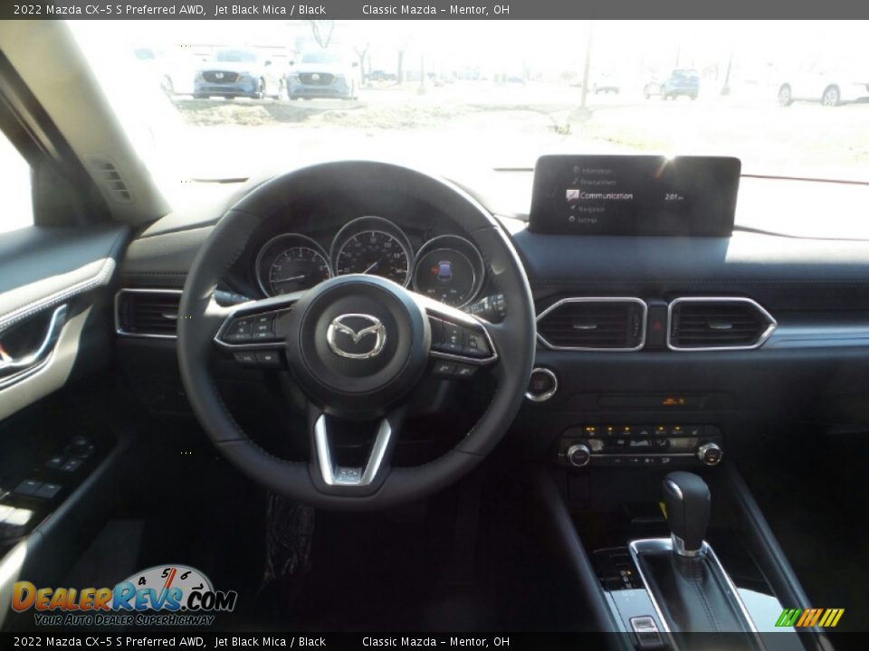 2022 Mazda CX-5 S Preferred AWD Jet Black Mica / Black Photo #4