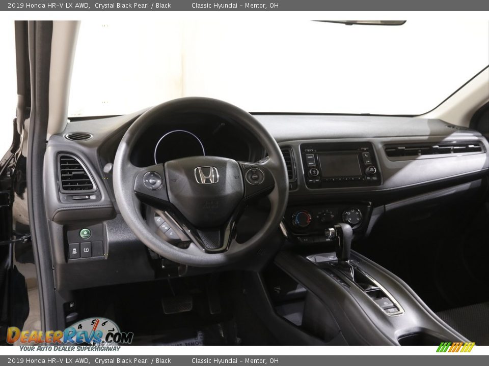 2019 Honda HR-V LX AWD Crystal Black Pearl / Black Photo #6