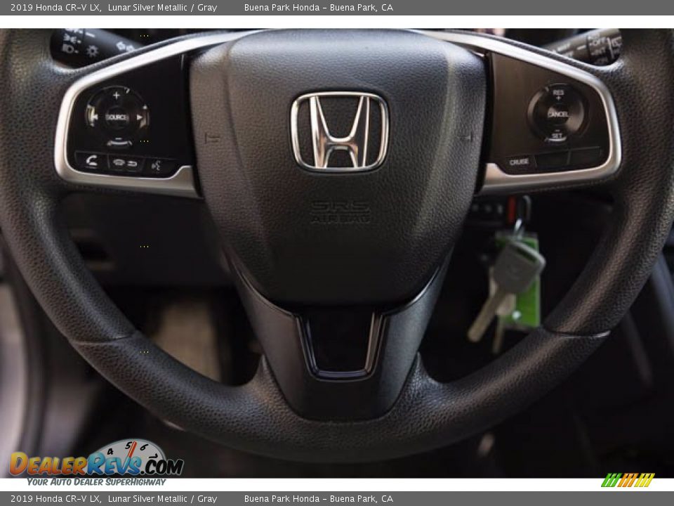 2019 Honda CR-V LX Lunar Silver Metallic / Gray Photo #13