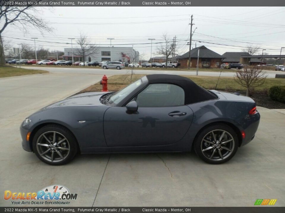Polymetal Gray Metallic 2022 Mazda MX-5 Miata Grand Touring Photo #5