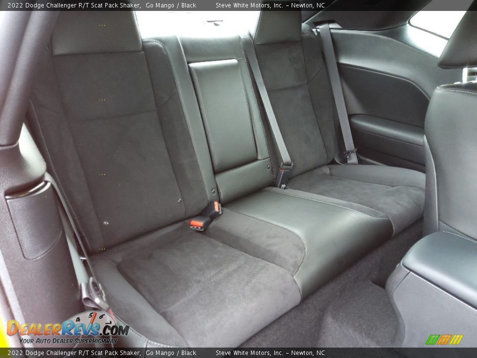 Rear Seat of 2022 Dodge Challenger R/T Scat Pack Shaker Photo #14