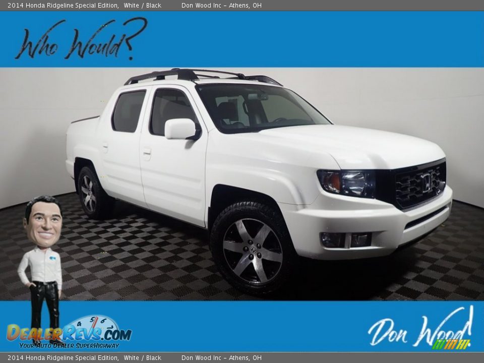 2014 Honda Ridgeline Special Edition White / Black Photo #1