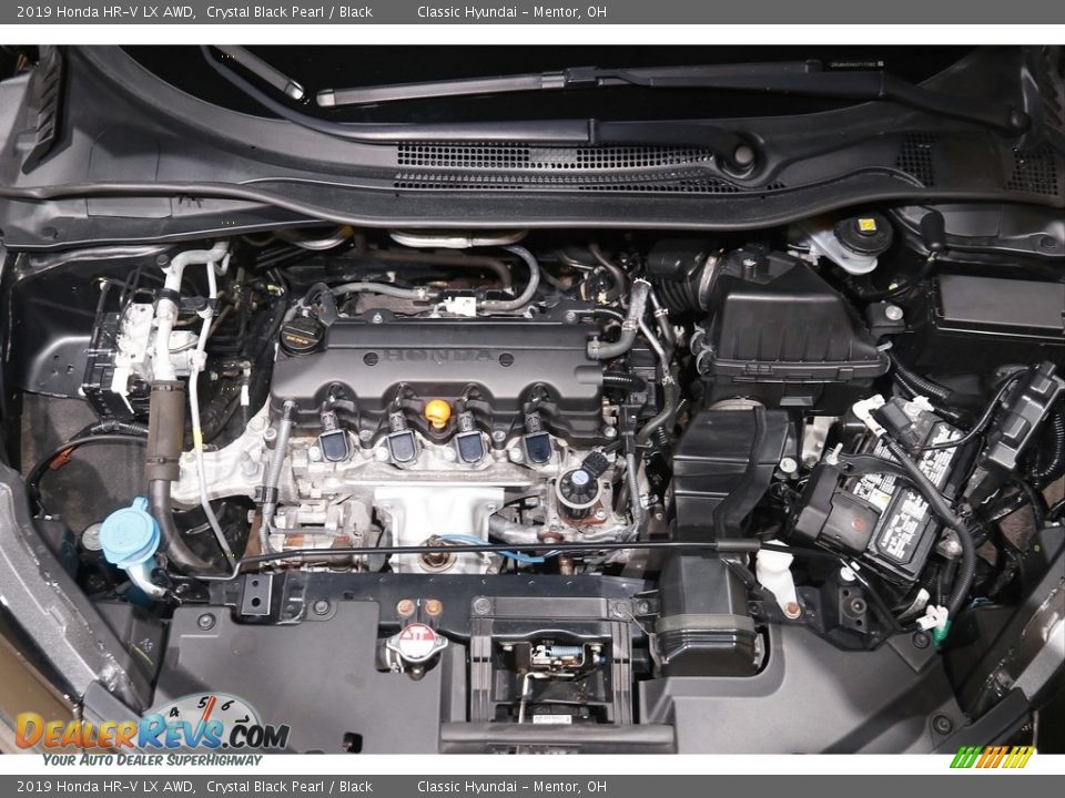2019 Honda HR-V LX AWD Crystal Black Pearl / Black Photo #16