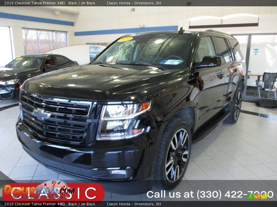 2019 Chevrolet Tahoe Premier 4WD Black / Jet Black Photo #1