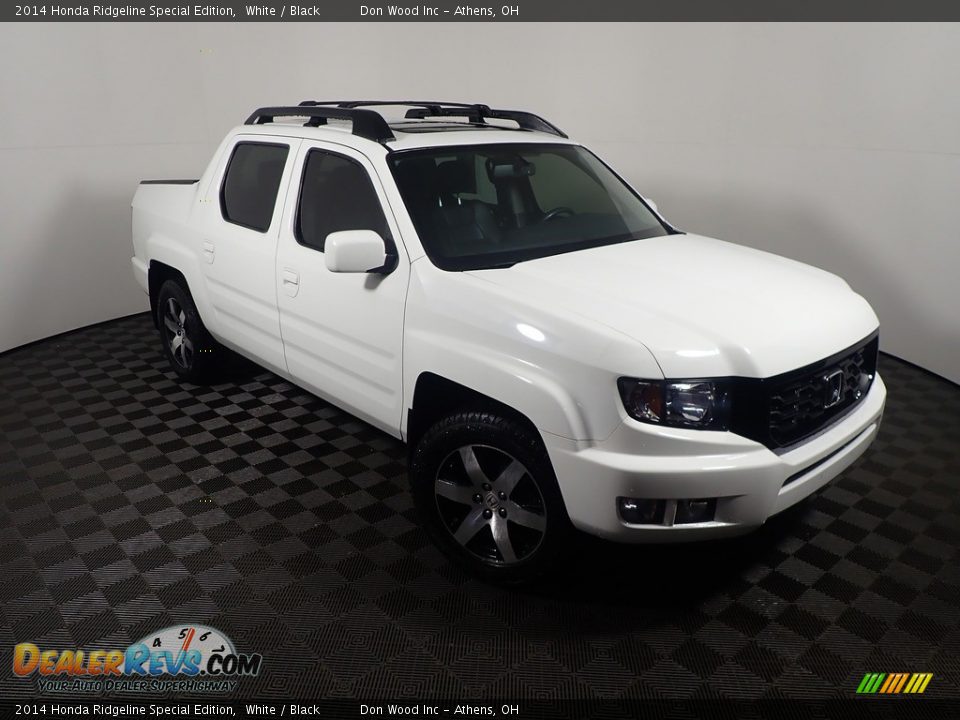 2014 Honda Ridgeline Special Edition White / Black Photo #5