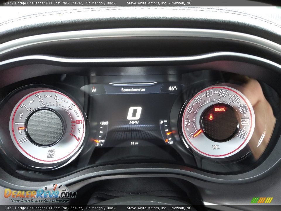 2022 Dodge Challenger R/T Scat Pack Shaker Gauges Photo #19