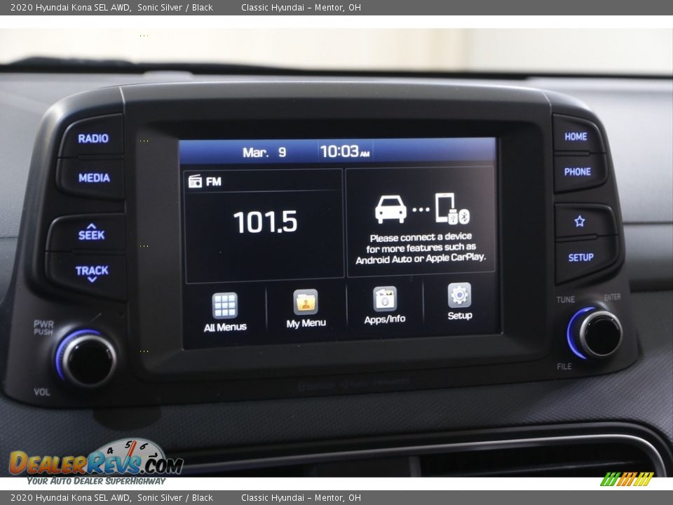 2020 Hyundai Kona SEL AWD Sonic Silver / Black Photo #10