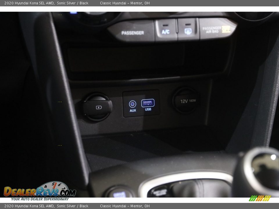 2020 Hyundai Kona SEL AWD Sonic Silver / Black Photo #12