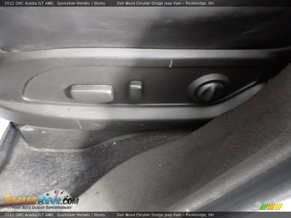 2012 GMC Acadia SLT AWD Quicksilver Metallic / Ebony Photo #15