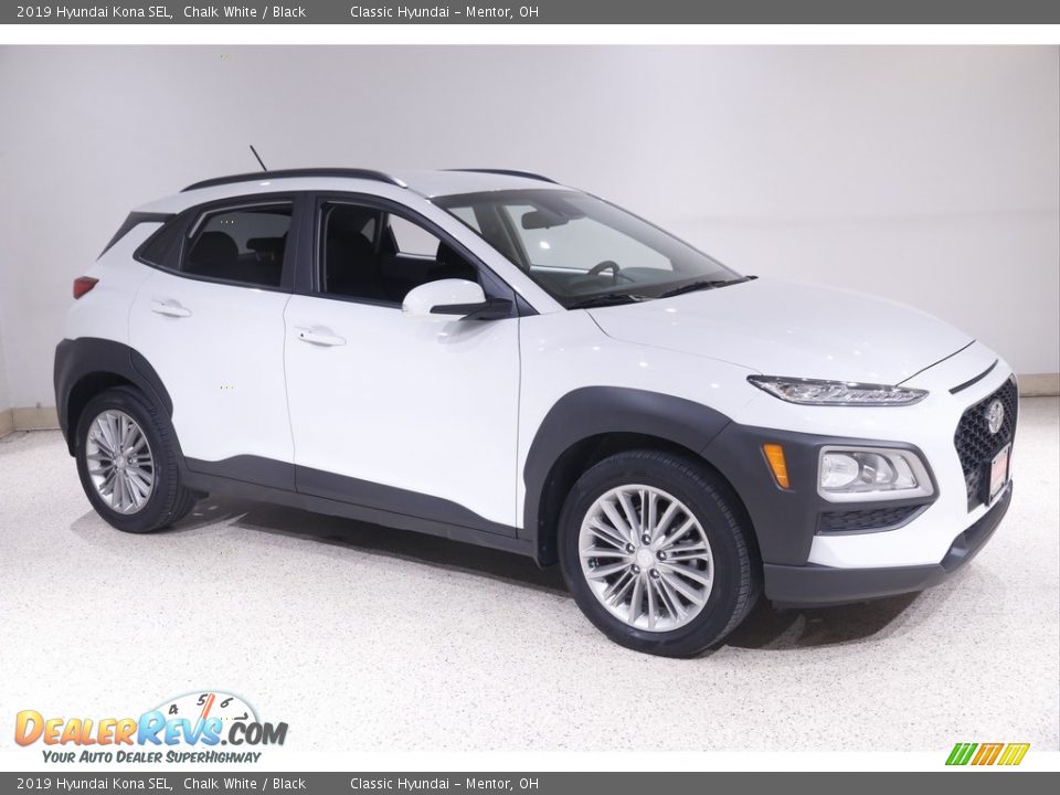 2019 Hyundai Kona SEL Chalk White / Black Photo #1