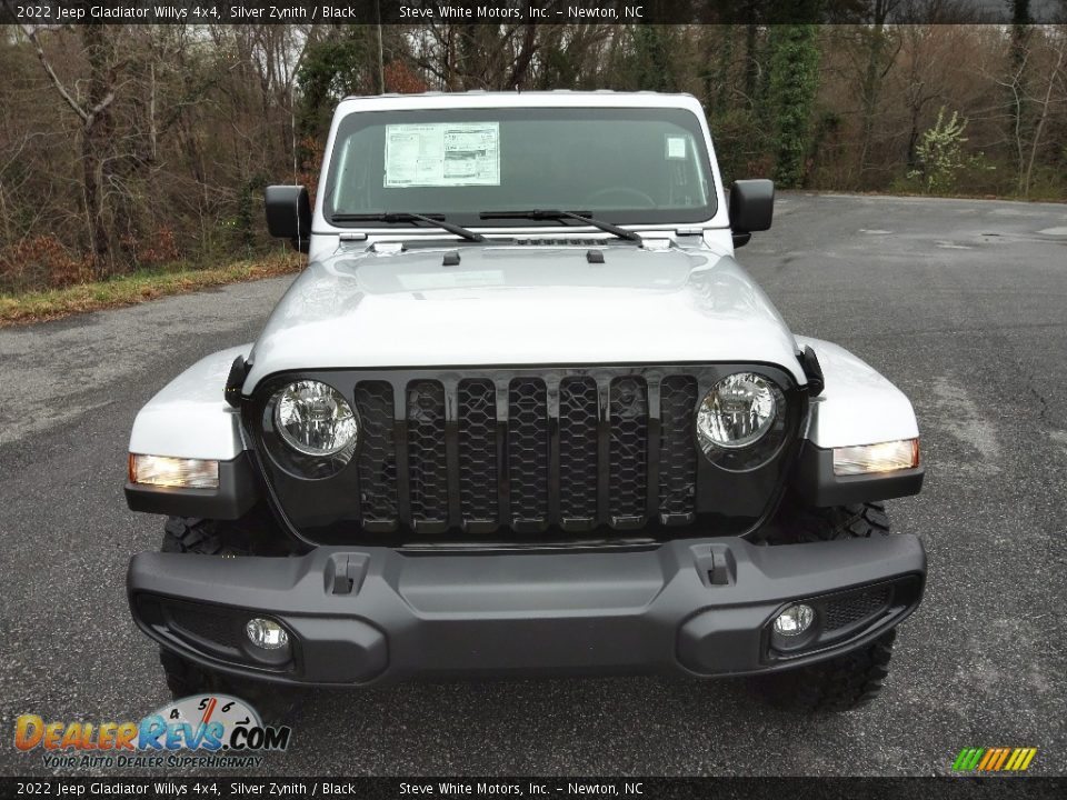 2022 Jeep Gladiator Willys 4x4 Silver Zynith / Black Photo #3