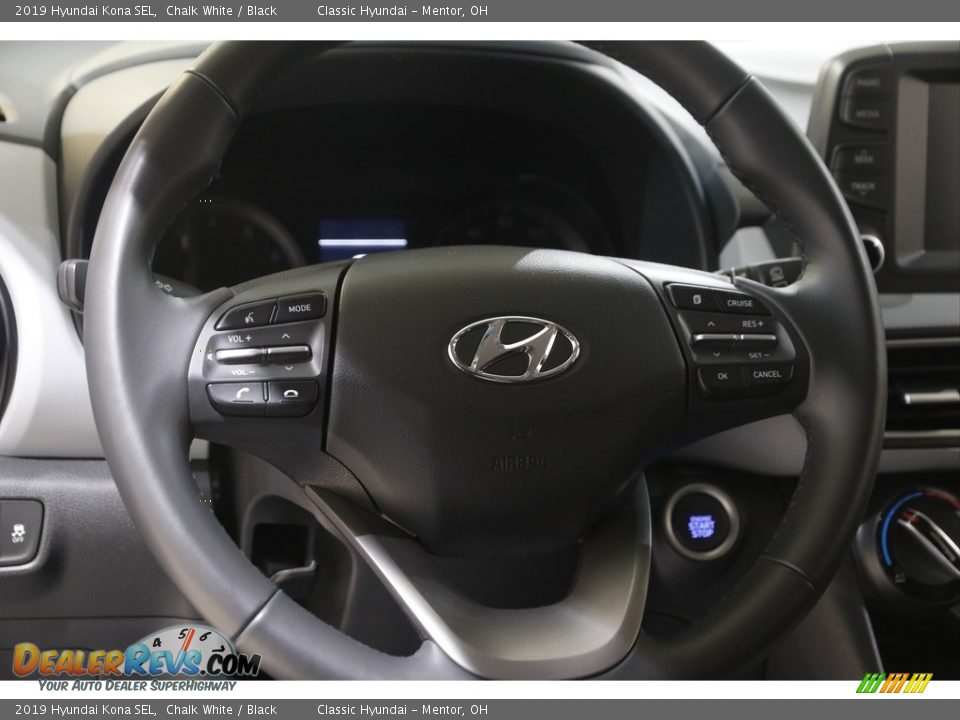 2019 Hyundai Kona SEL Chalk White / Black Photo #7