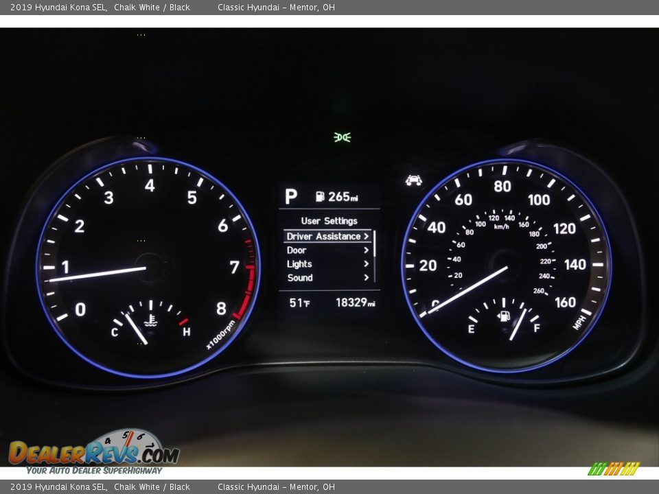 2019 Hyundai Kona SEL Chalk White / Black Photo #8