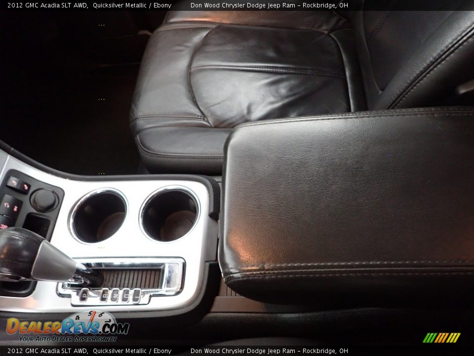 2012 GMC Acadia SLT AWD Quicksilver Metallic / Ebony Photo #24