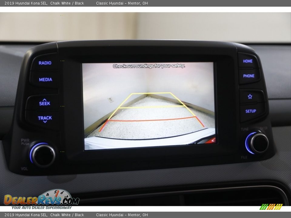 2019 Hyundai Kona SEL Chalk White / Black Photo #11