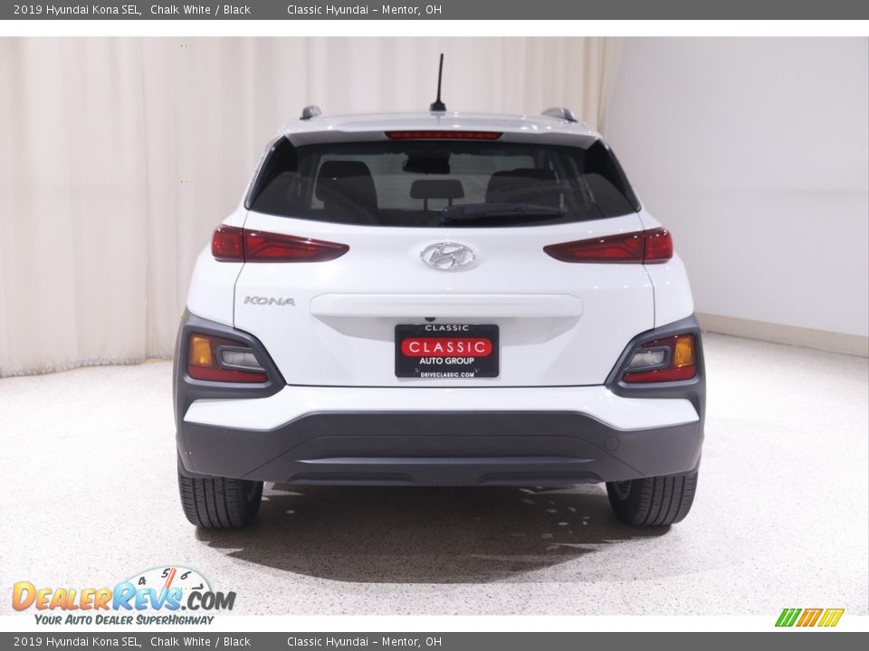 2019 Hyundai Kona SEL Chalk White / Black Photo #17