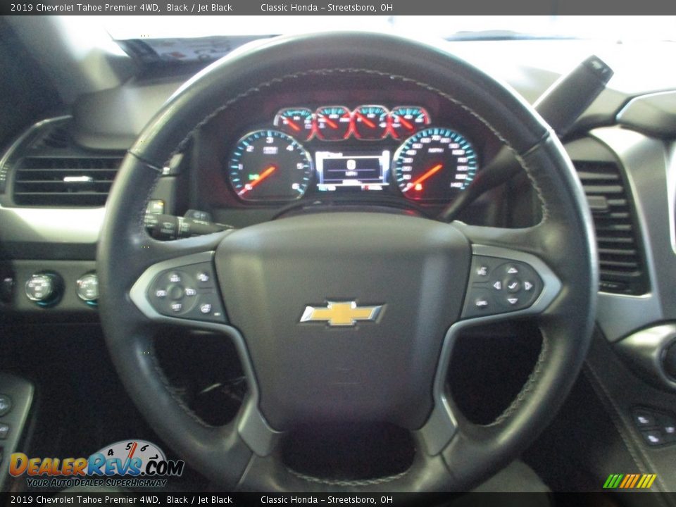 2019 Chevrolet Tahoe Premier 4WD Black / Jet Black Photo #36