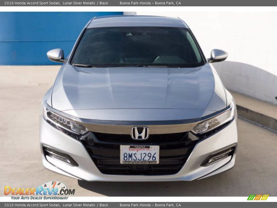 2019 Honda Accord Sport Sedan Lunar Silver Metallic / Black Photo #7