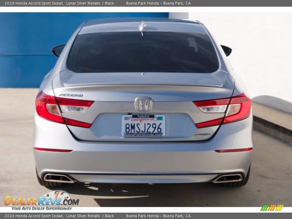 2019 Honda Accord Sport Sedan Lunar Silver Metallic / Black Photo #9