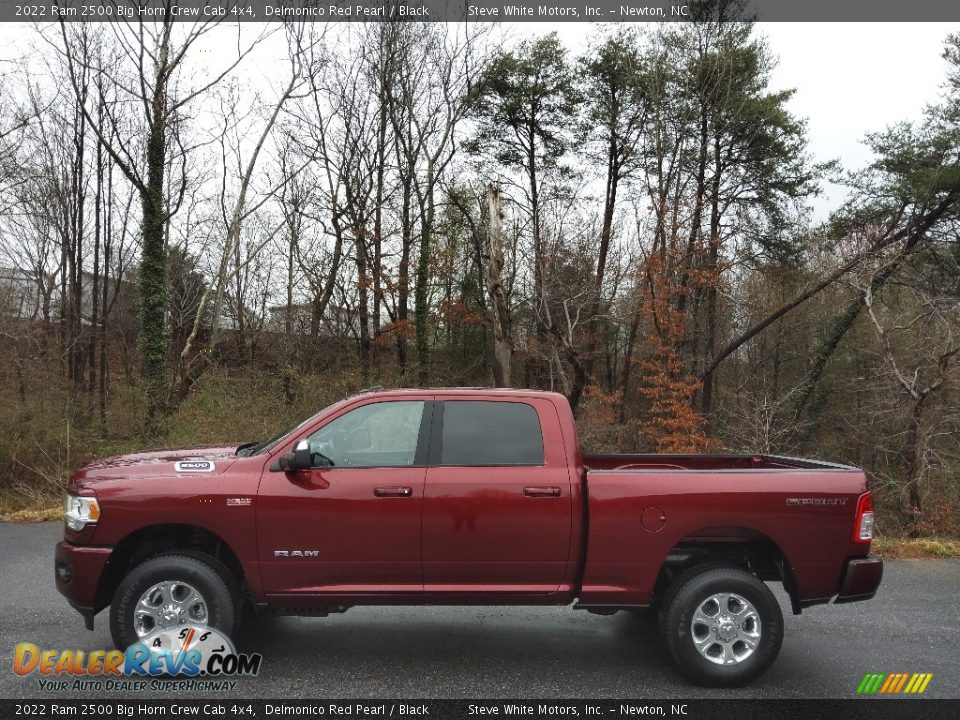 2022 Ram 2500 Big Horn Crew Cab 4x4 Delmonico Red Pearl / Black Photo #1