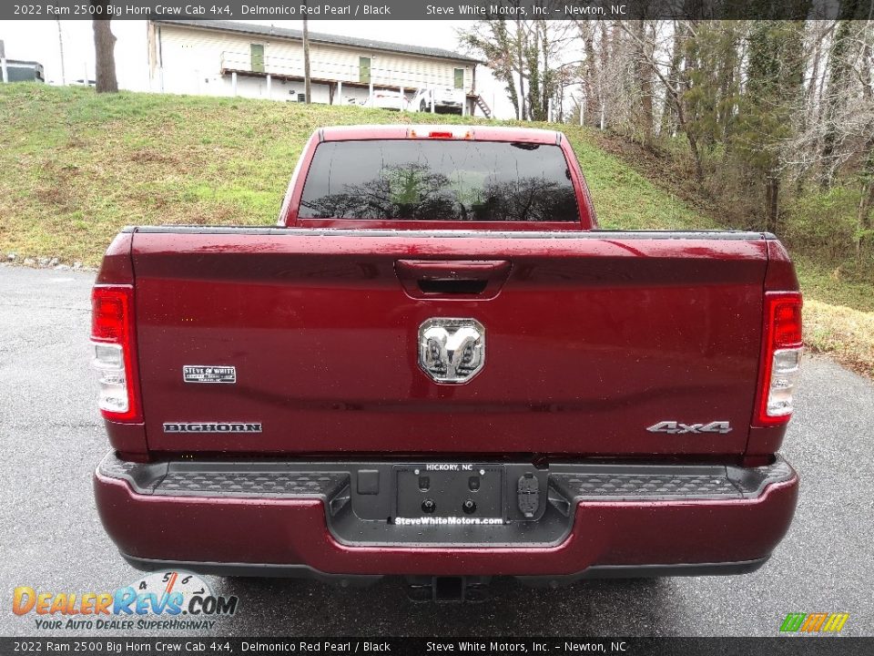 2022 Ram 2500 Big Horn Crew Cab 4x4 Delmonico Red Pearl / Black Photo #7