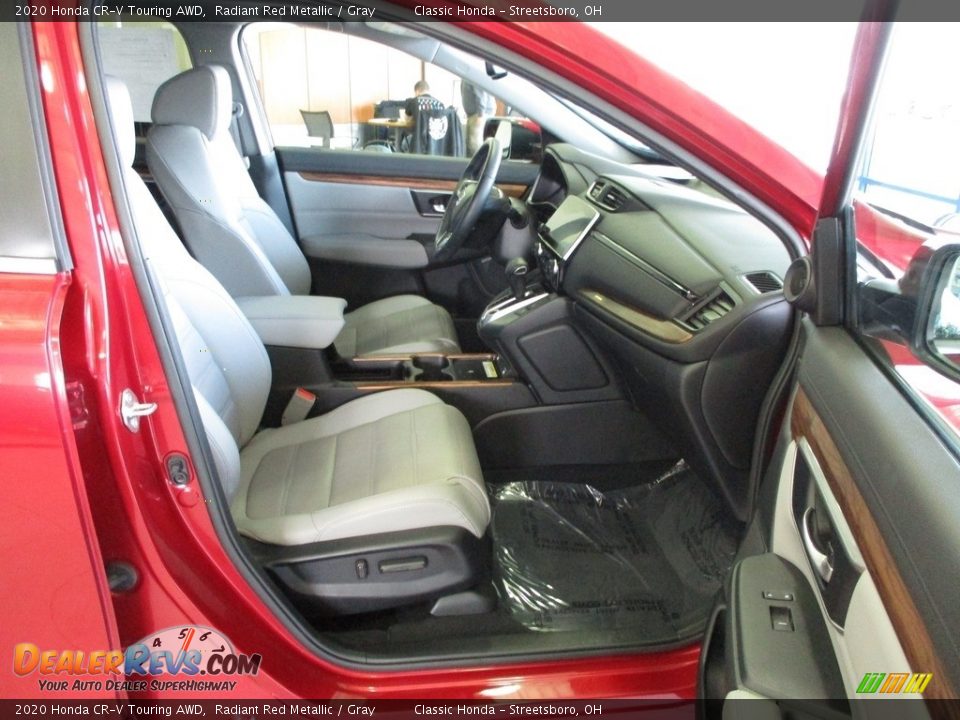 2020 Honda CR-V Touring AWD Radiant Red Metallic / Gray Photo #19