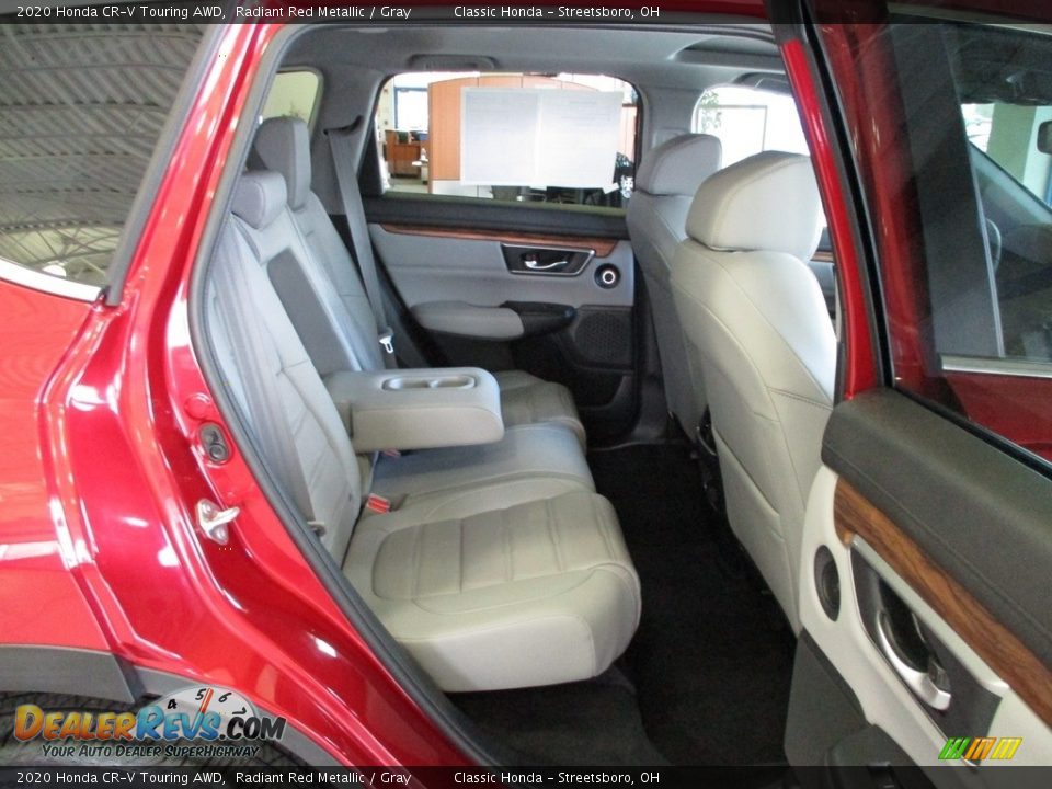2020 Honda CR-V Touring AWD Radiant Red Metallic / Gray Photo #23