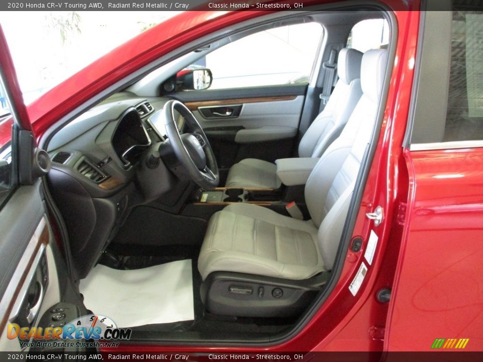 2020 Honda CR-V Touring AWD Radiant Red Metallic / Gray Photo #29