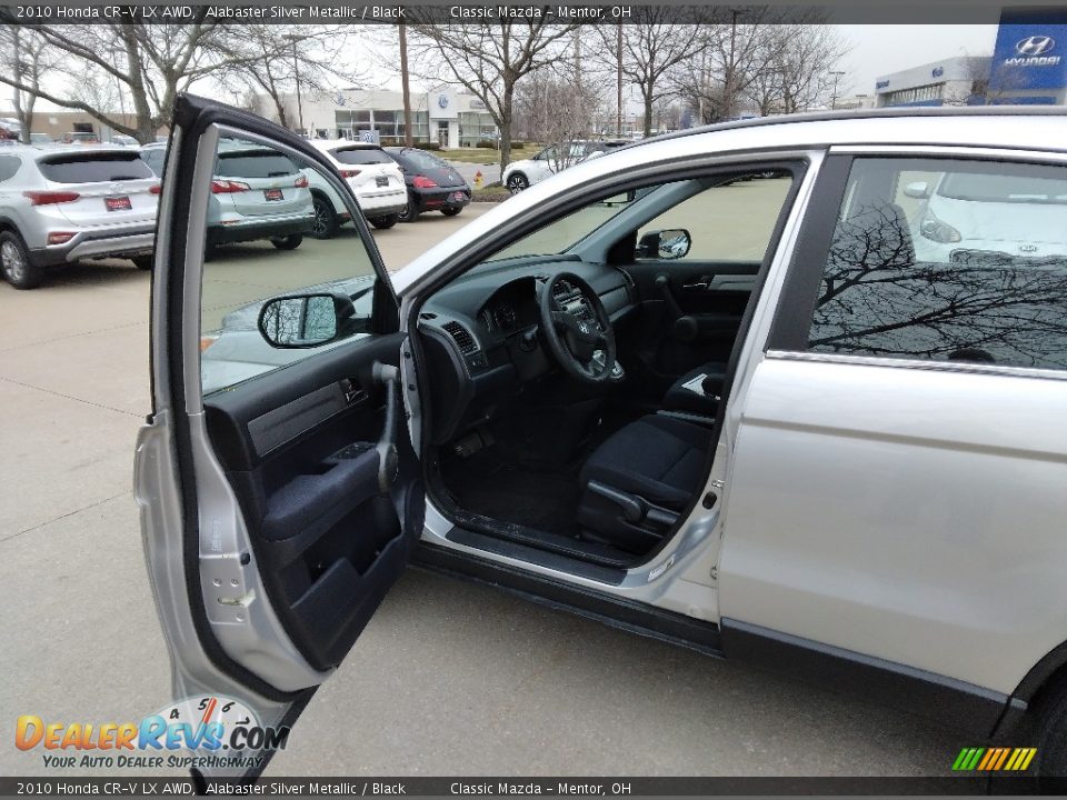2010 Honda CR-V LX AWD Alabaster Silver Metallic / Black Photo #3