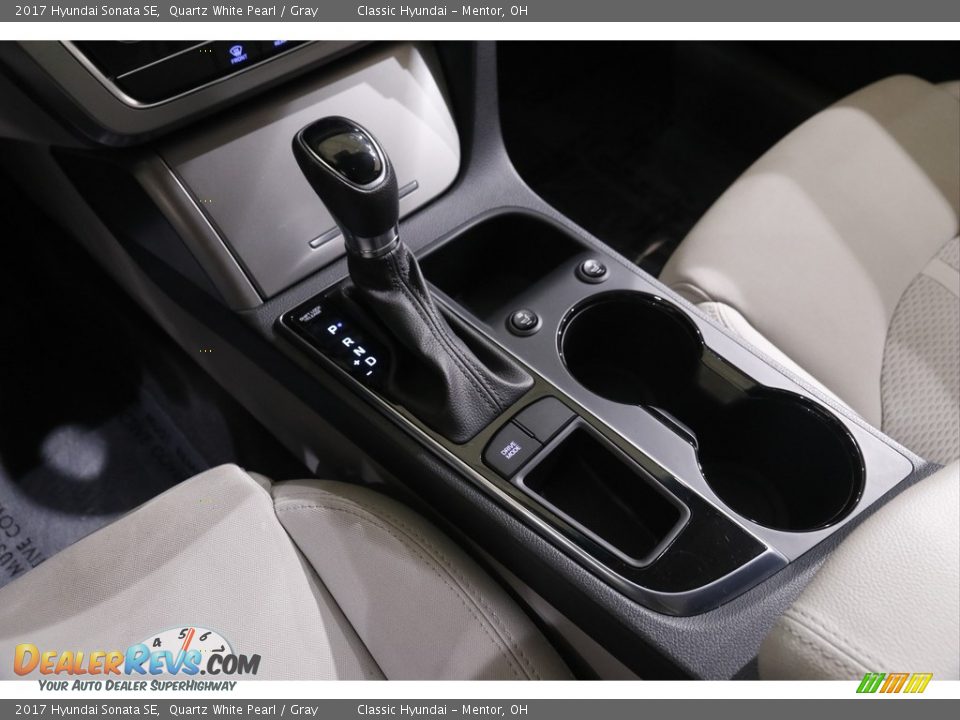 2017 Hyundai Sonata SE Quartz White Pearl / Gray Photo #12