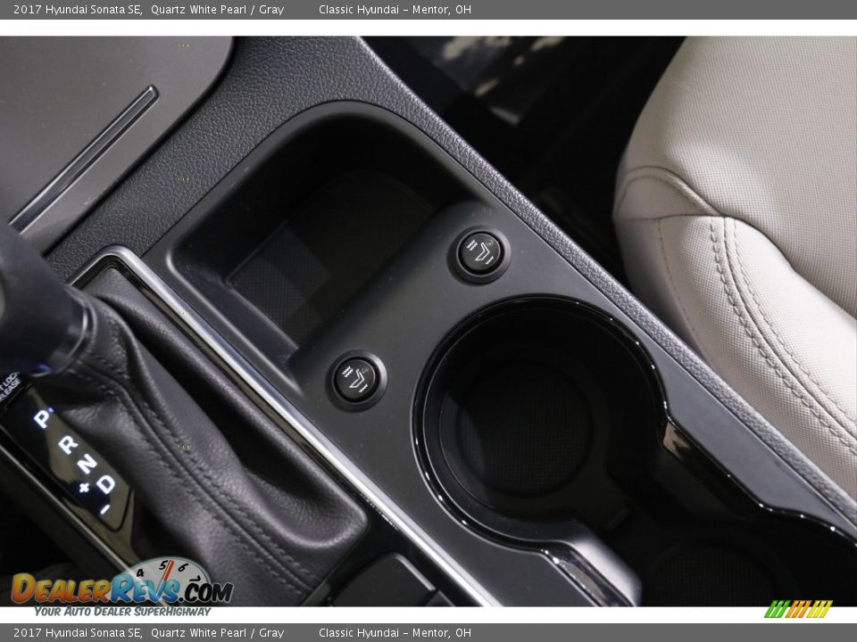 2017 Hyundai Sonata SE Quartz White Pearl / Gray Photo #13