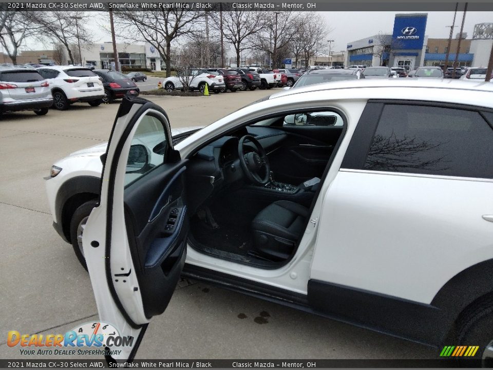 2021 Mazda CX-30 Select AWD Snowflake White Pearl Mica / Black Photo #3