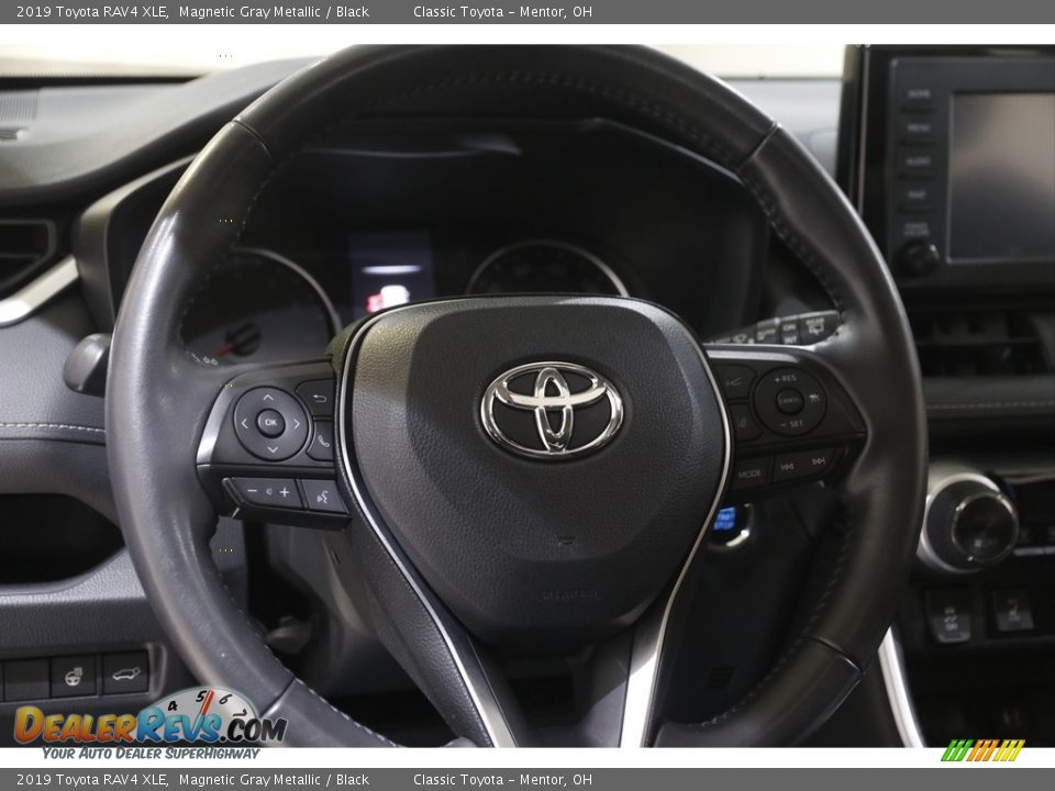 2019 Toyota RAV4 XLE Magnetic Gray Metallic / Black Photo #7