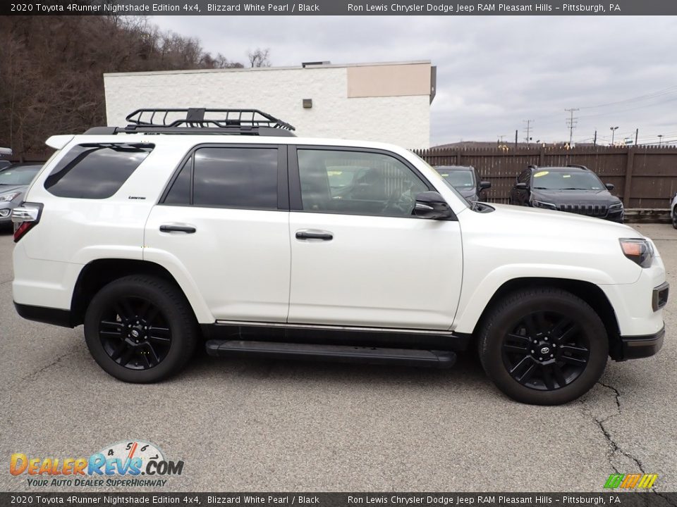 Blizzard White Pearl 2020 Toyota 4Runner Nightshade Edition 4x4 Photo #7