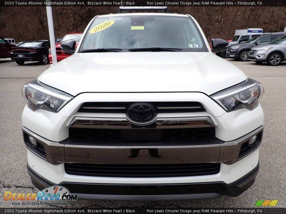 2020 Toyota 4Runner Nightshade Edition 4x4 Blizzard White Pearl / Black Photo #9