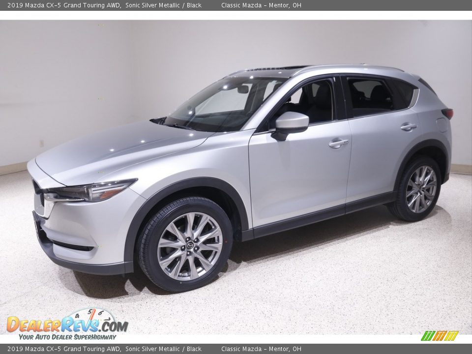 2019 Mazda CX-5 Grand Touring AWD Sonic Silver Metallic / Black Photo #3
