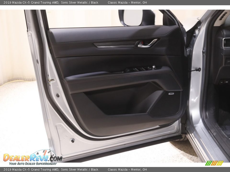 2019 Mazda CX-5 Grand Touring AWD Sonic Silver Metallic / Black Photo #4